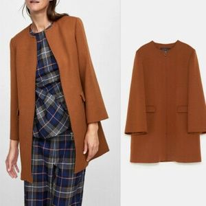 Zara Light Zip-up Coat